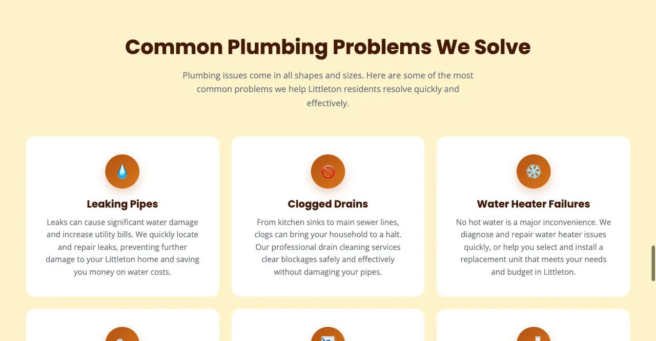 Littleton Plumbers Team cover