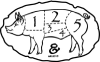 Pig & Grits Barbecue logo