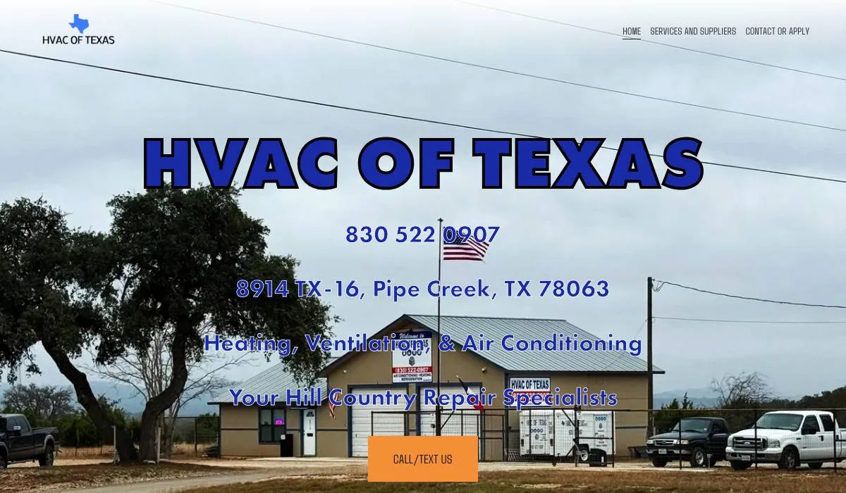 HVAC OF TEXAS cover