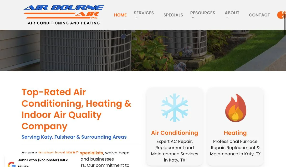 Air Bourne Air A/C & Heat cover