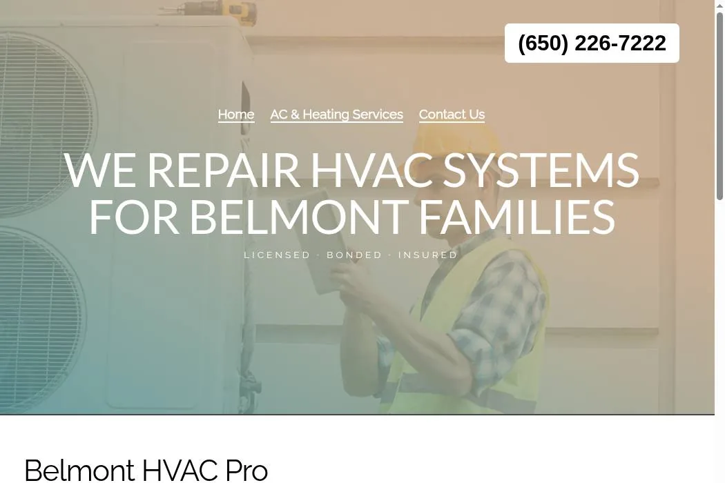 Belmont HVAC Pro cover