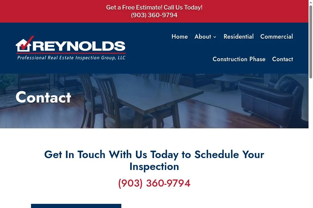 Reynolds Professional Real Estate Inspection Group, LLC cover