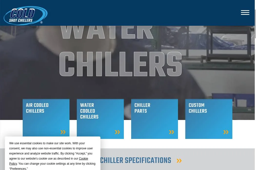 Cold Shot Chillers cover