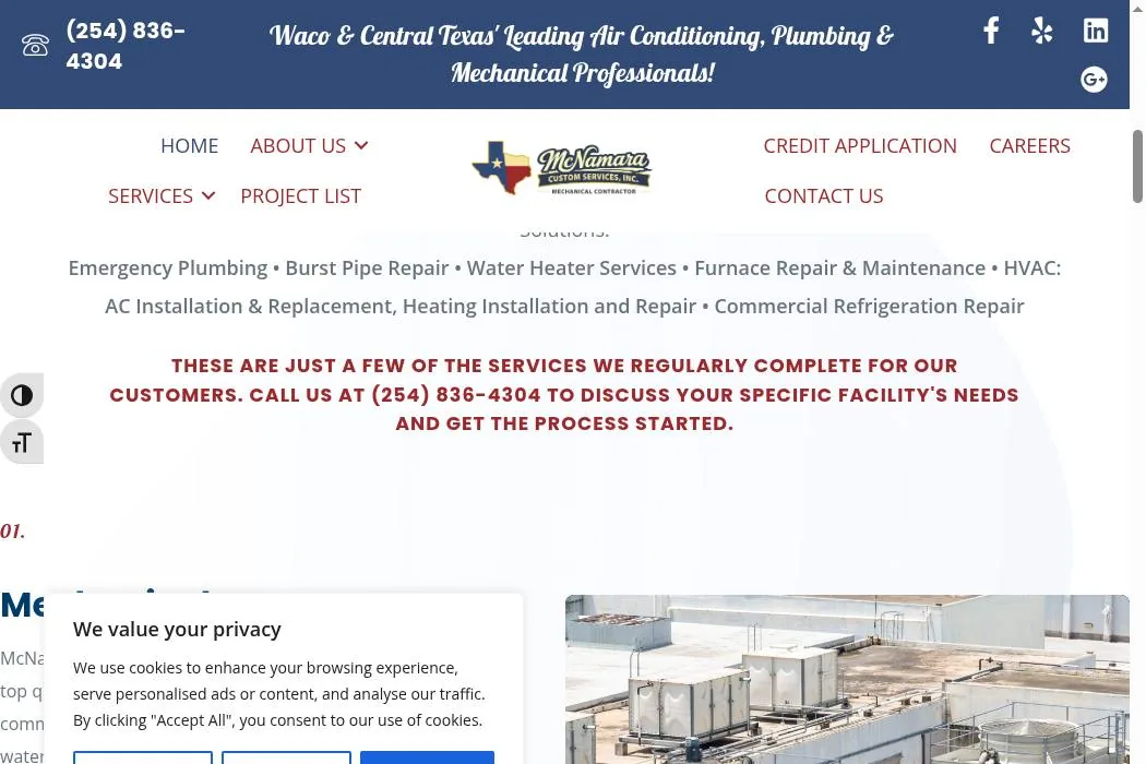 McNamara Custom Services, Inc cover