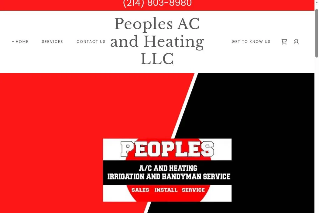 Peoples AC and Heating LLC cover