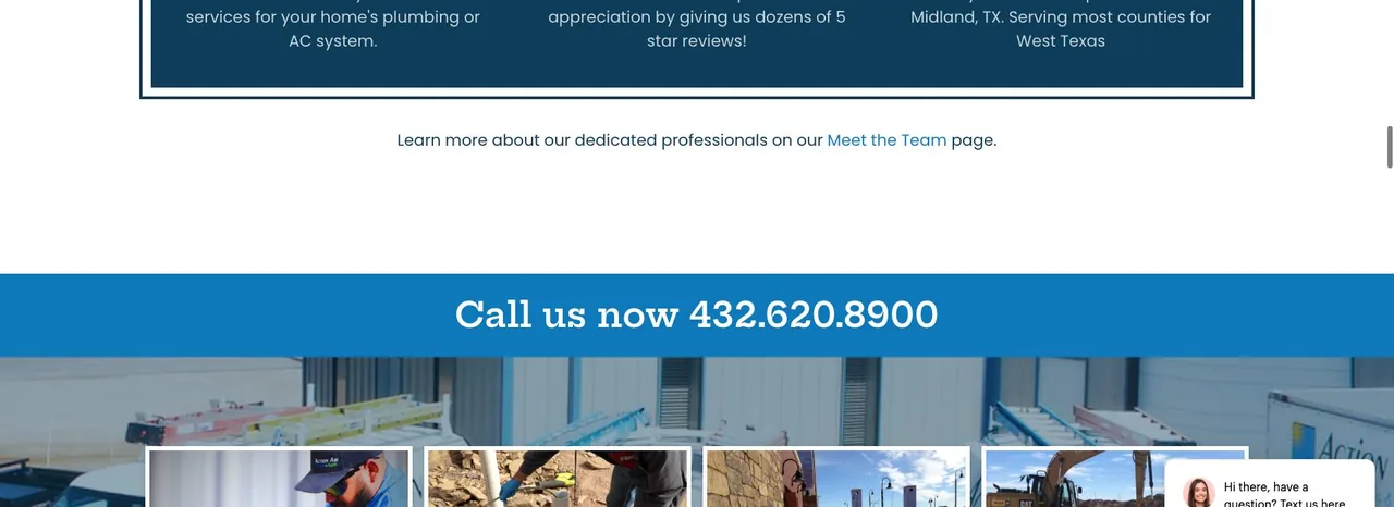Action Air Plumbing & Septic cover