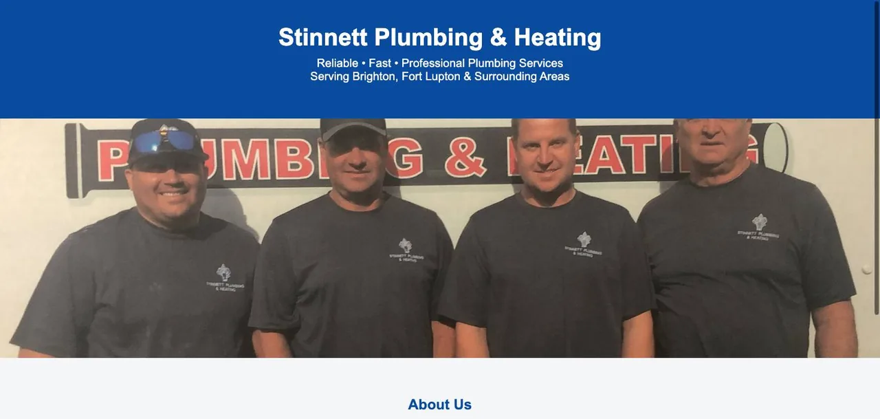 Stinnett Plumbing & Heating cover