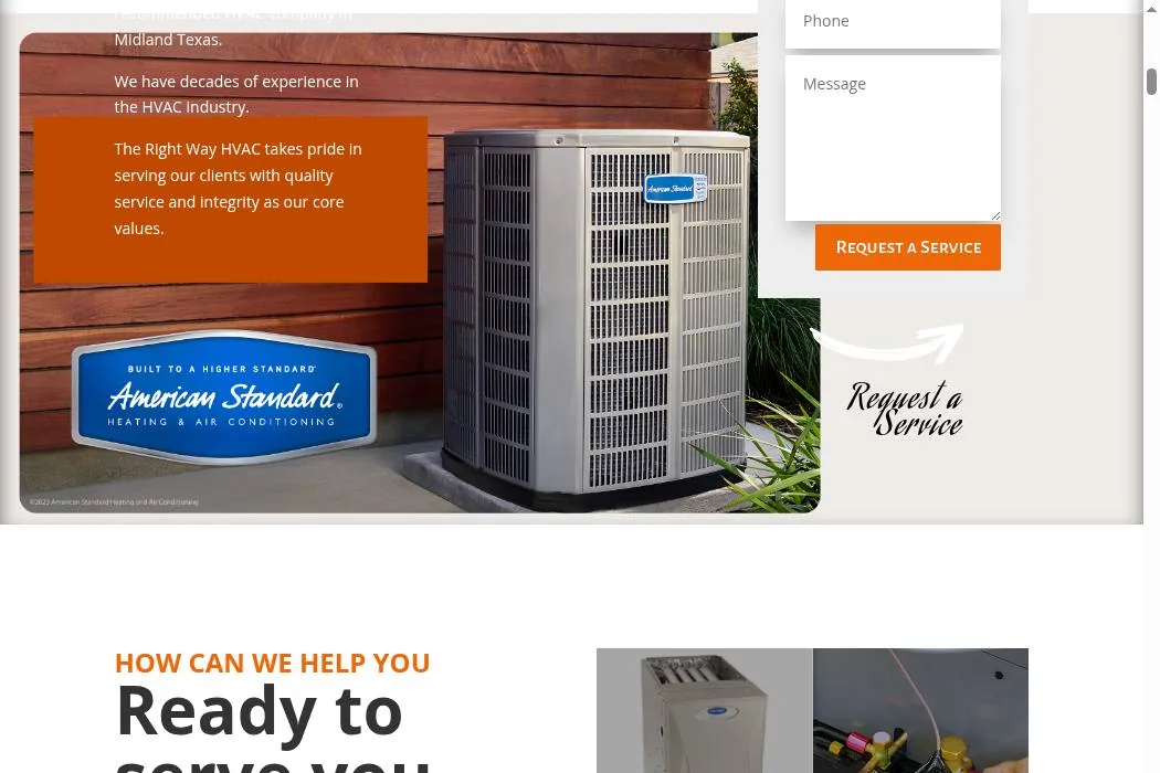 The Right Way Heating & A/C LLC cover