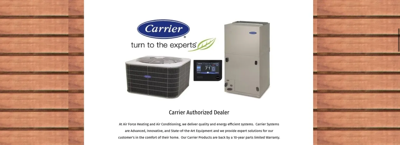 Air Force Heating and Air Conditioning cover