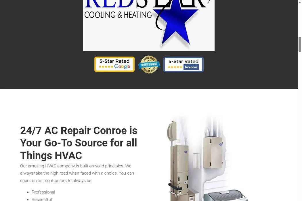 24/7 AC Repair Conroe cover