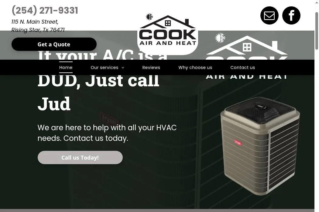 Cook Air & Heat cover