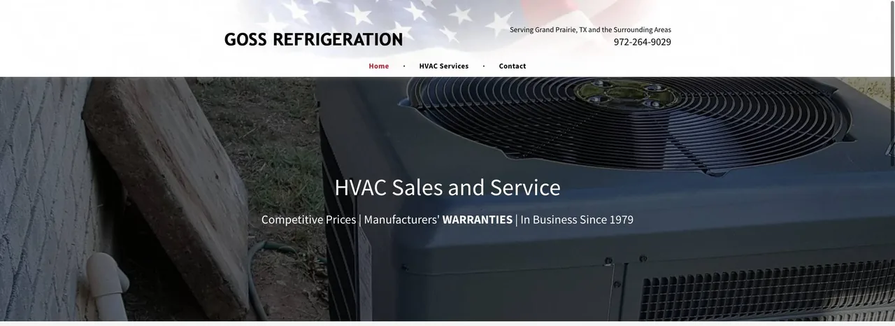 Goss Refrigeration cover