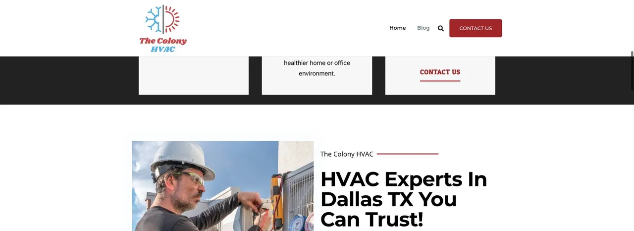 The Colony HVAC cover