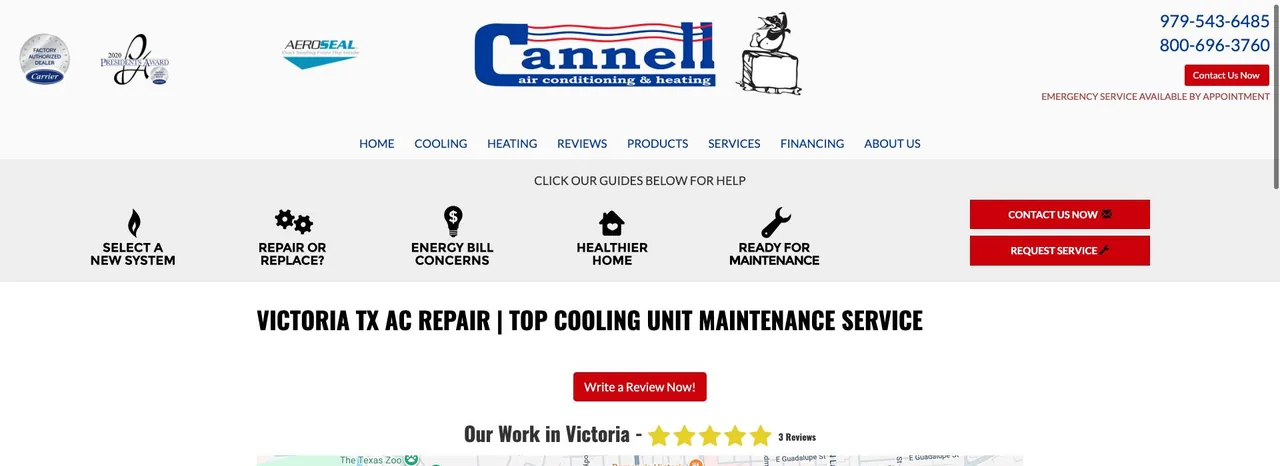 Cannell Air Conditioning & Heating cover