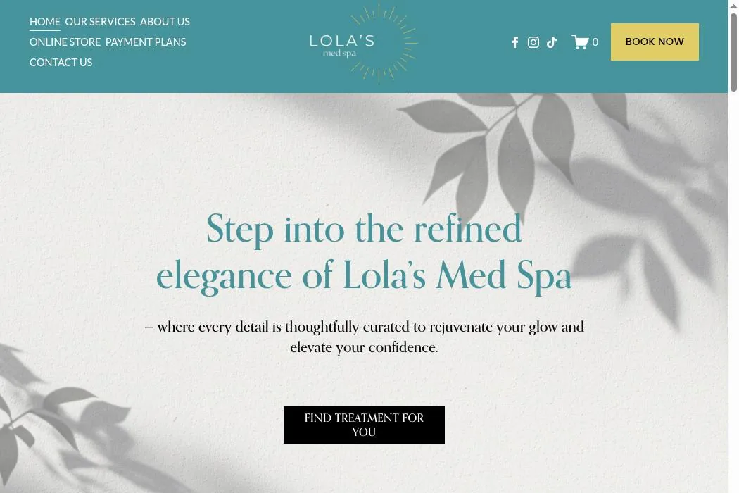 Lola's Med Spa cover