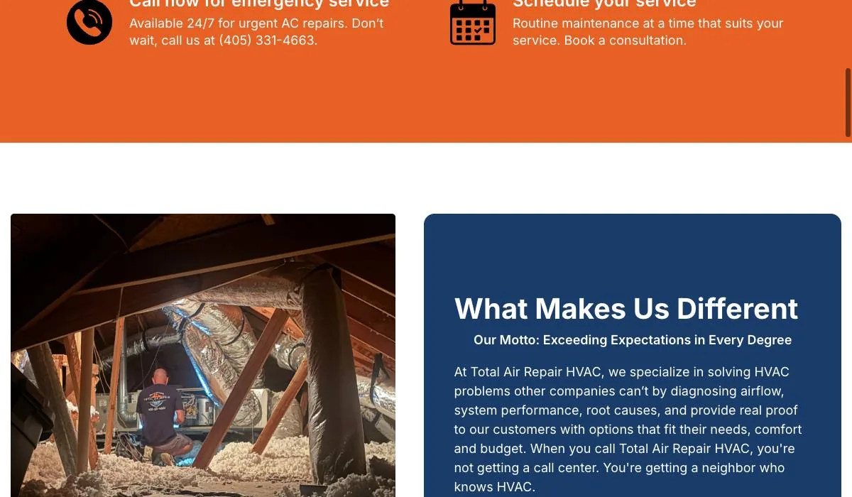 Total Air Repair HVAC cover