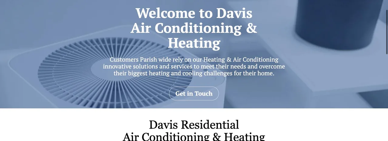 Davis Air Conditioning & Heating cover