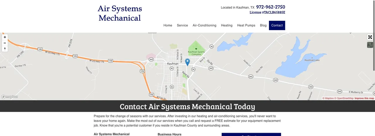 Air Systems Mechanical cover