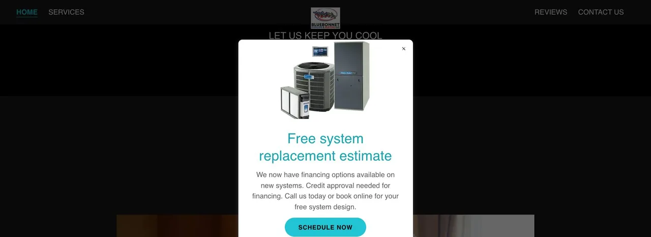 Bluebonnet Cooling & Heating LLC cover