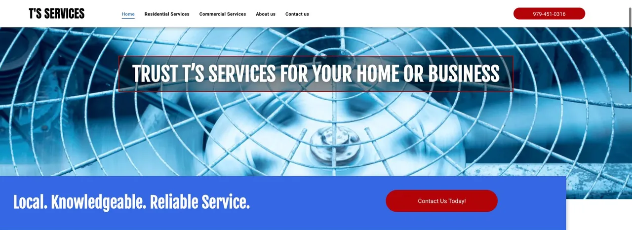 T's Services cover