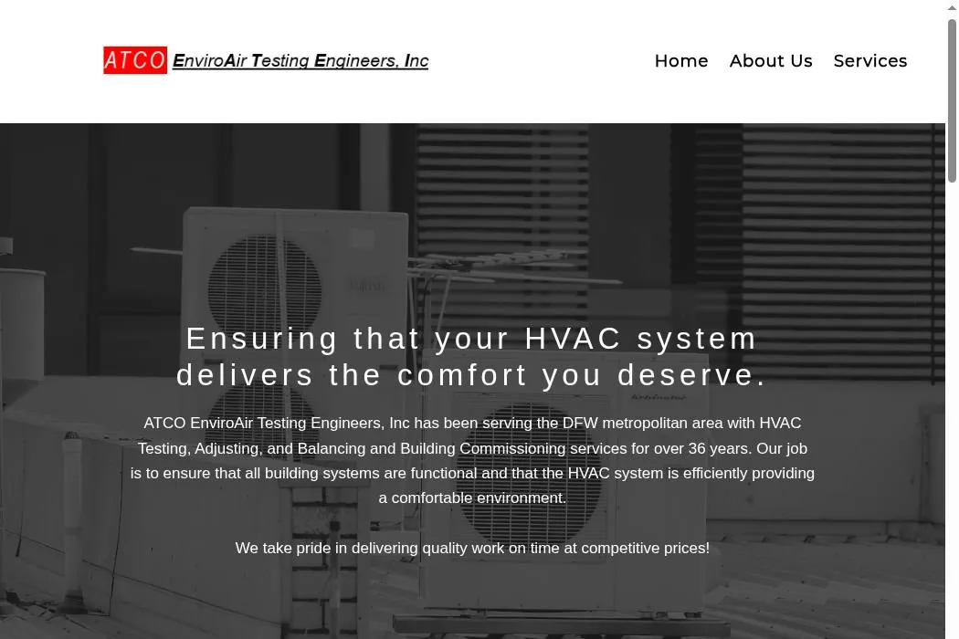 ATCO EnviroAir Testing Engineers, Inc cover