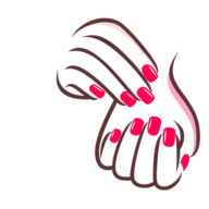 LF Nails logo