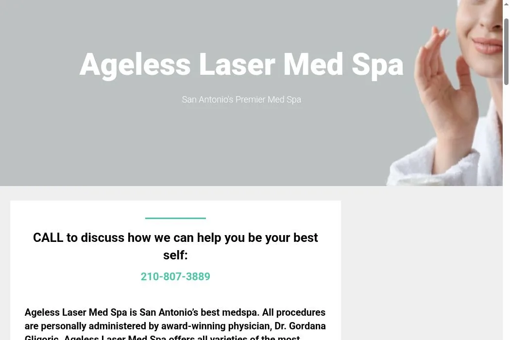 Ageless Laser Med Spa cover