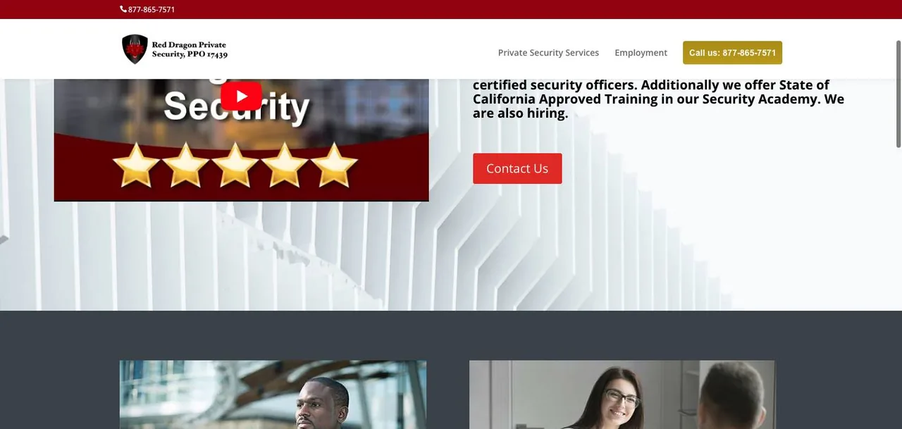Red Dragon Private Security cover