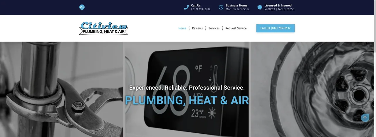Citiview Plumbing, Heat & Air cover