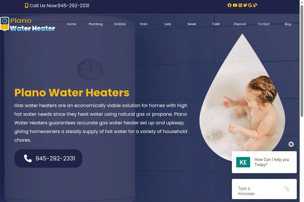 Plano Water Heaters cover