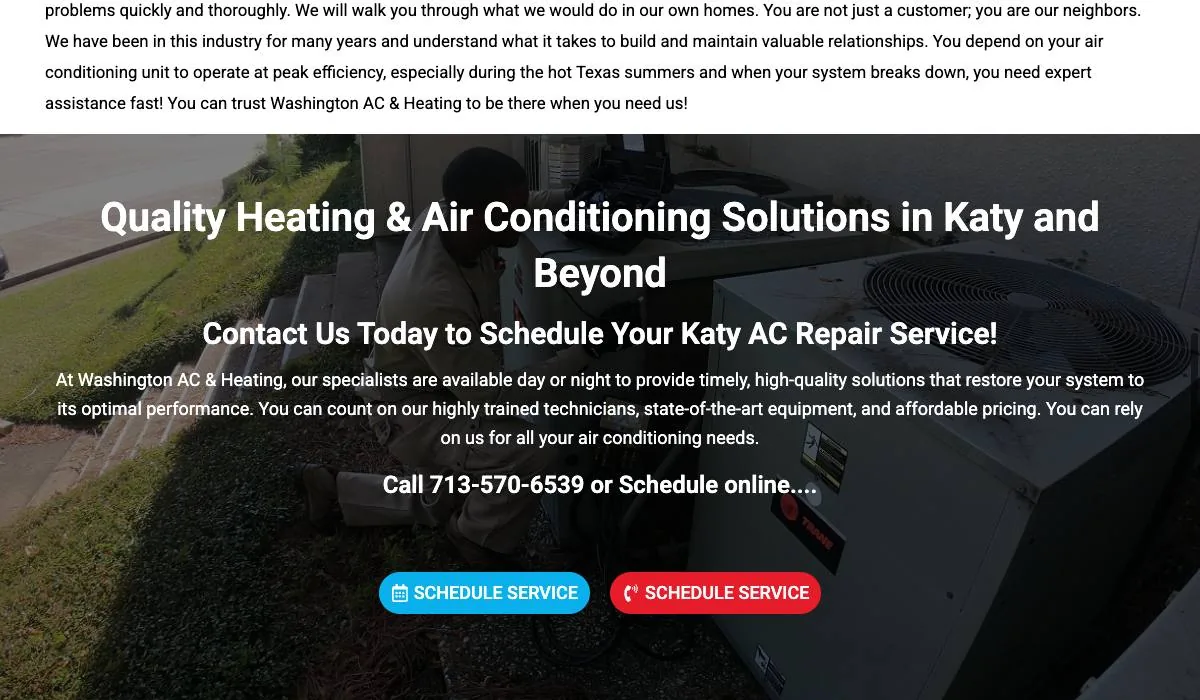 Washington AC & Heating LLC. cover