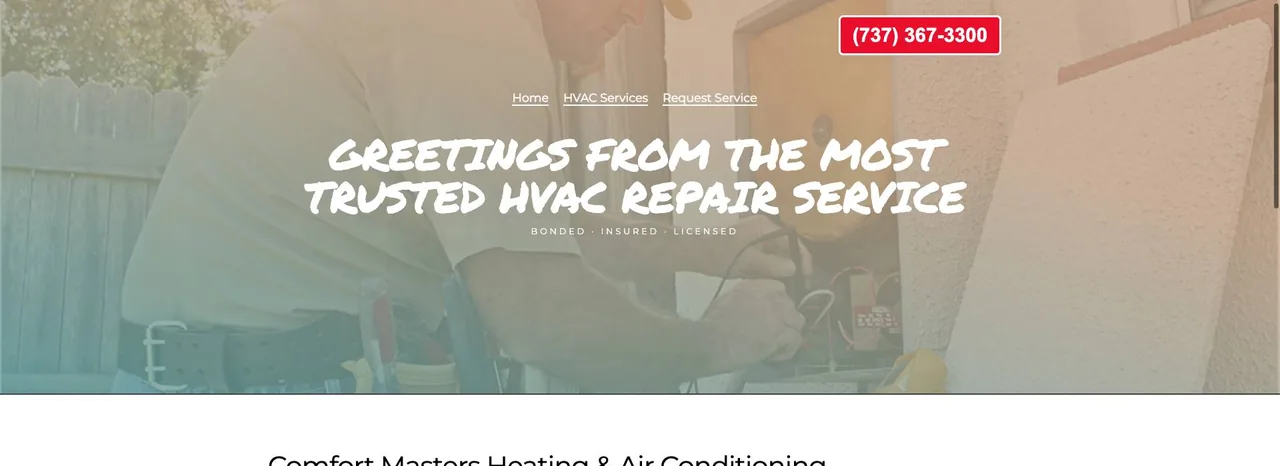 Comfort Masters Heating & Air Conditioning cover