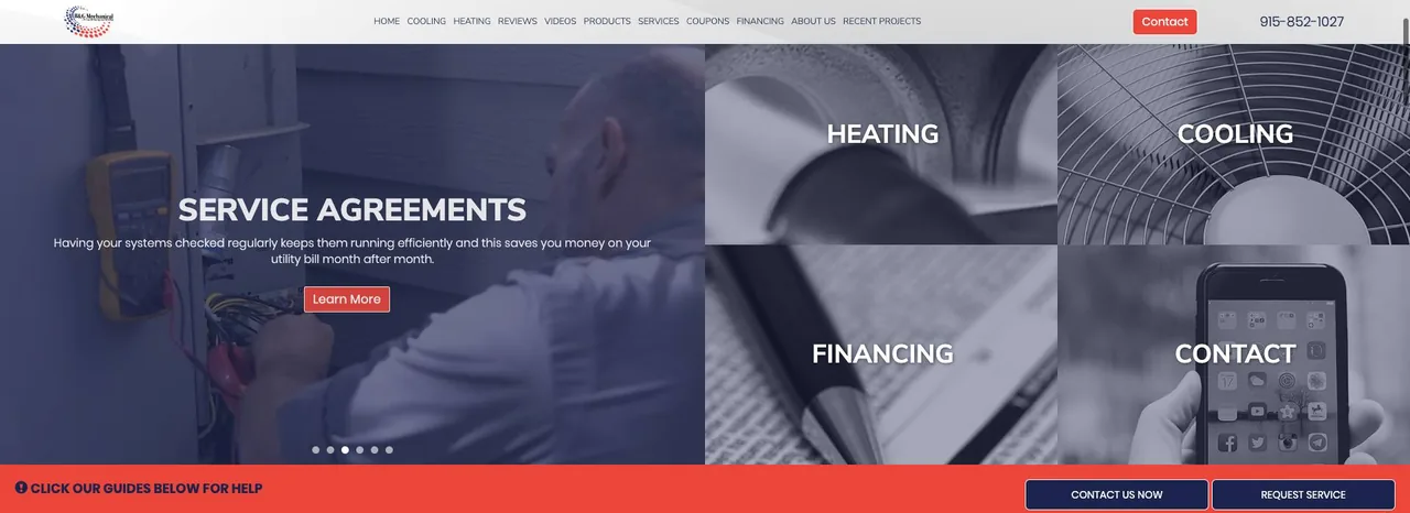B & G Mechanical Air Conditioning and Heating cover