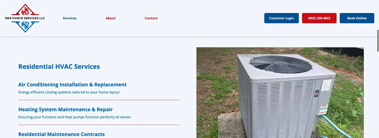 904 HVACR Services cover