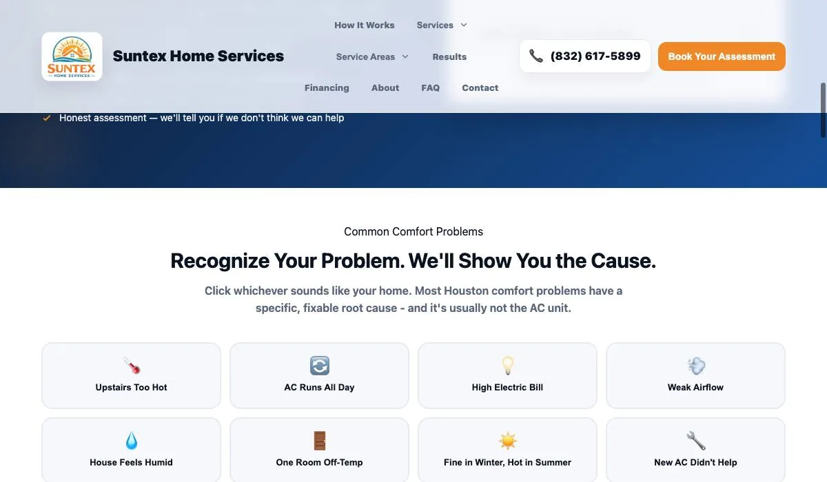 Suntex Home Services cover