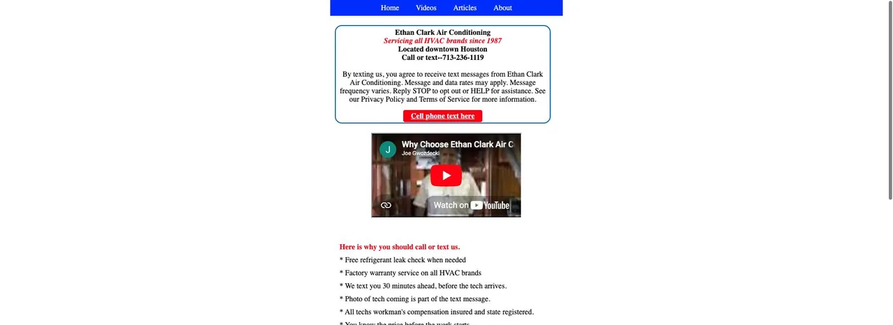 Ethan Clark Air Conditioning cover