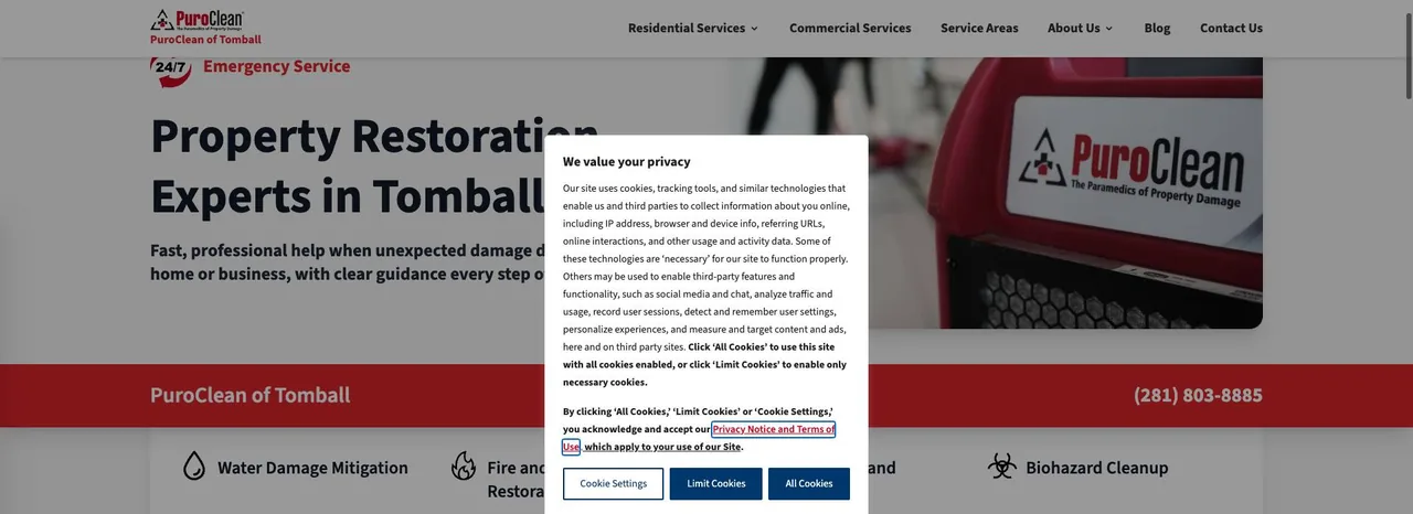 PuroClean of Tomball cover