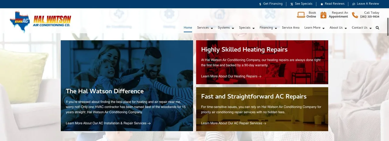 Hal Watson Air Conditioning Company cover