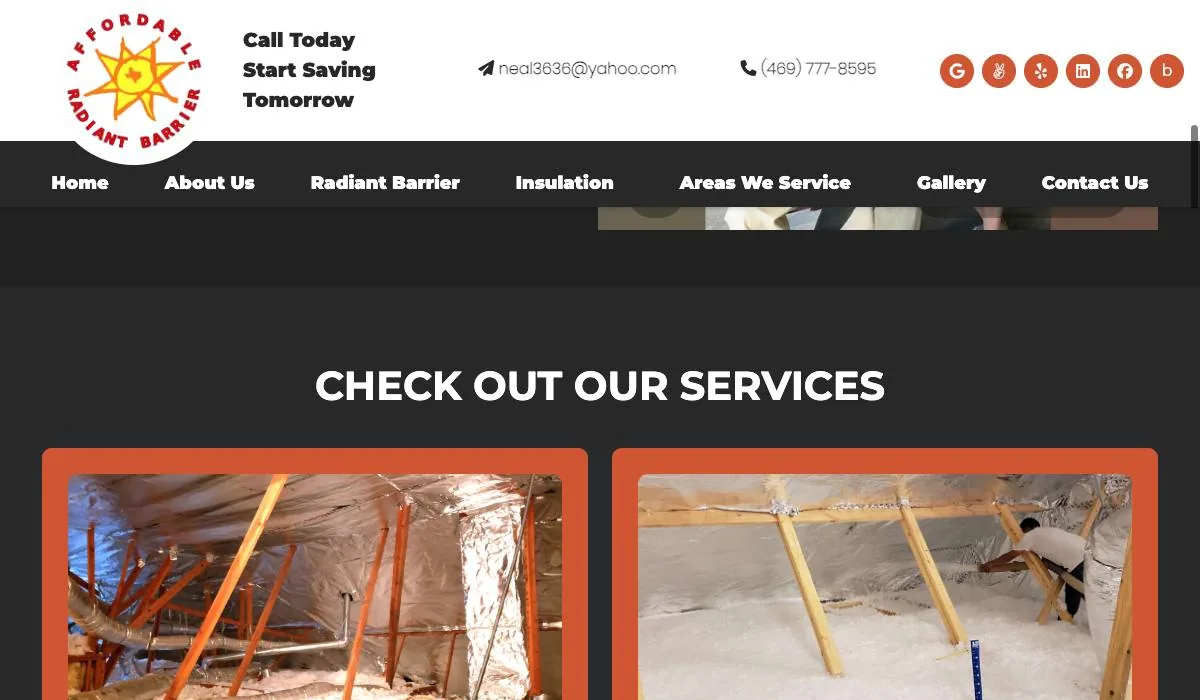 Affordable Radiant Barrier cover