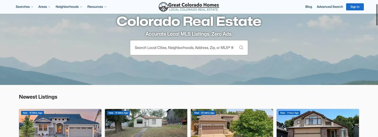 Great Colorado Homes cover