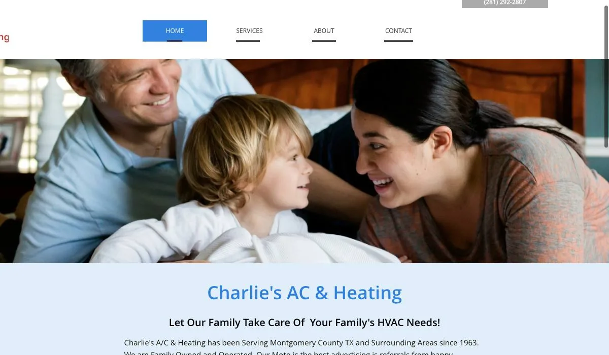 Charlie's A/C & Heating cover