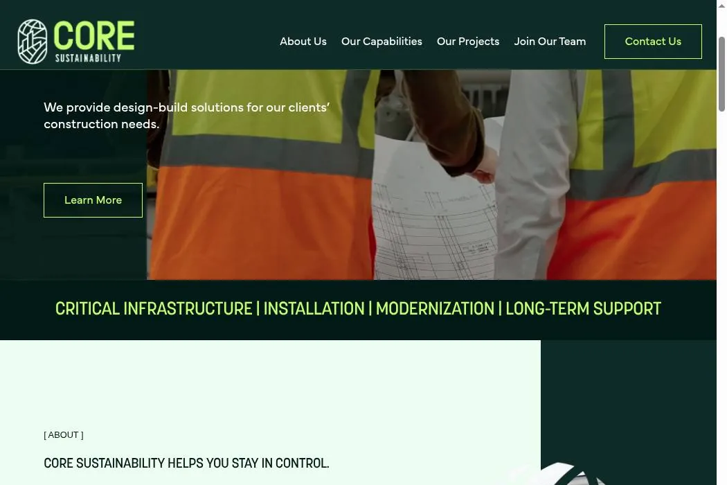 Core Sustainability cover