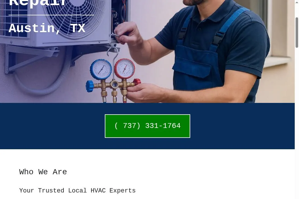 Austin Air Conditioning Repair cover