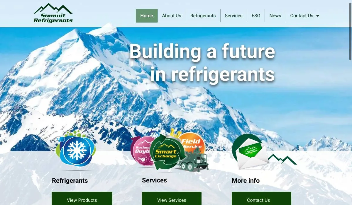 Summit Refrigerants cover
