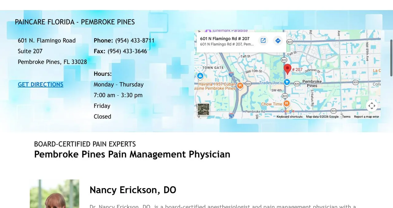 Paincare Florida cover