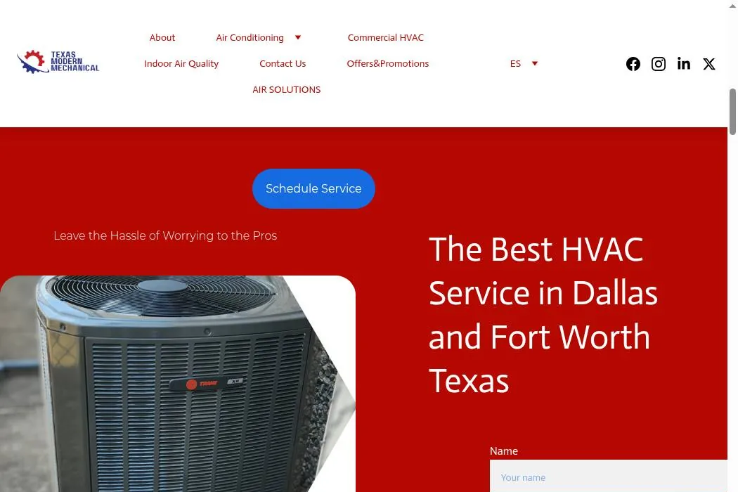 TEXAS MODERN MECHANICAL LLC cover