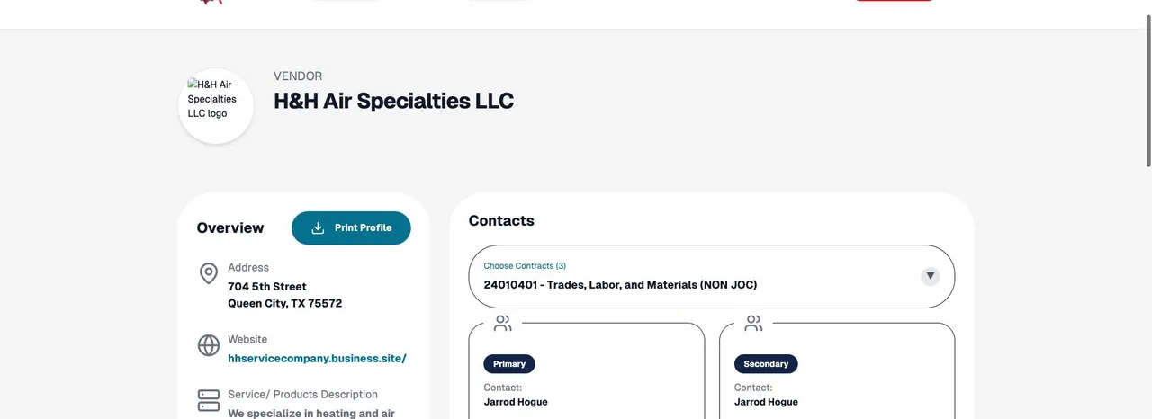H&H Air Specialties LLC cover