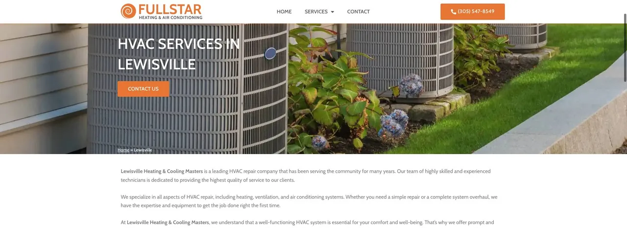 Fullstar Heating and Air Conditioning cover
