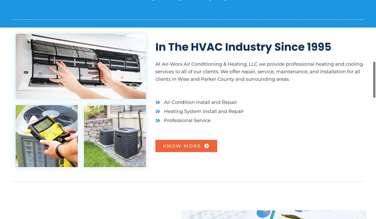 Air‑Worx Air Conditioning & Heating, LLC cover