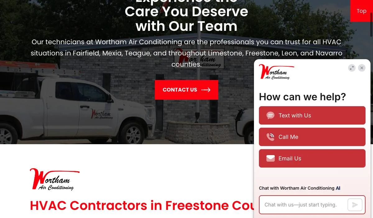 Wortham Air Conditioning cover